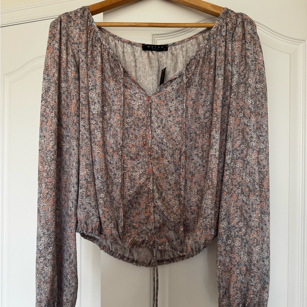 Floral Long Sleeve Top